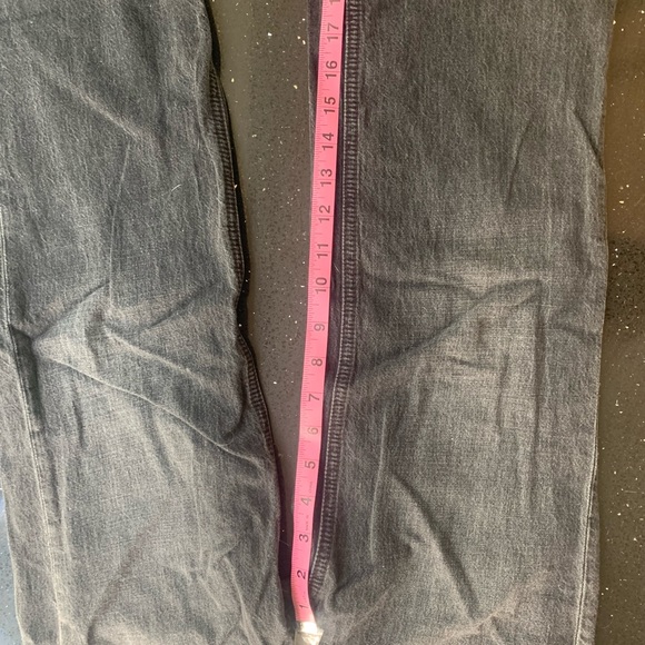 GRLFRND off black  loose fitting jean.  24 - Picture 15 of 16